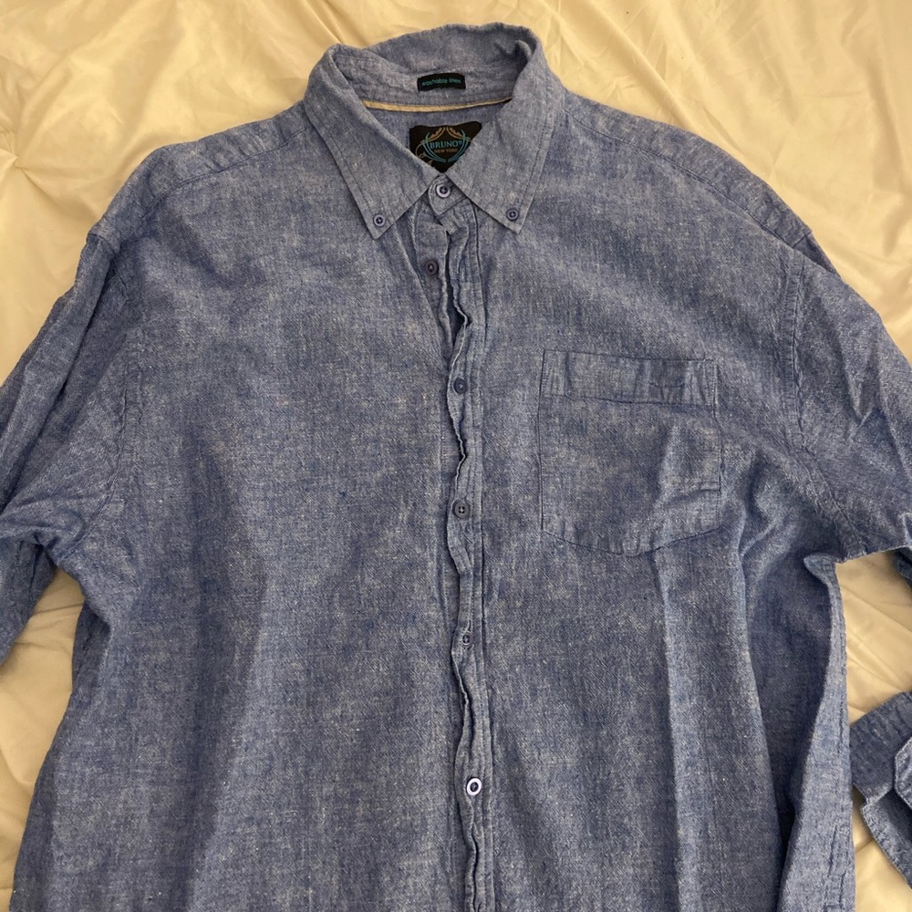 Linen Shirt - Button down - Picture 3 of 3